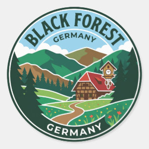 Adesivo Floresta Negra Alemanha