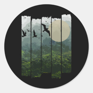 Adesivo Floresta Selvagem Natureza ao Ar Livre