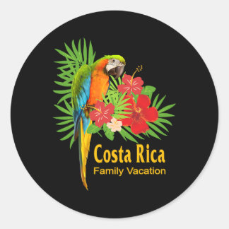 Adesivo Florestas Familiares da Costa Rica Flores Tropicai