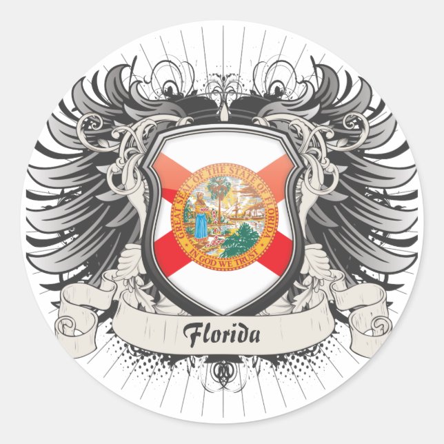 Adesivo Florida Crest (Frente)
