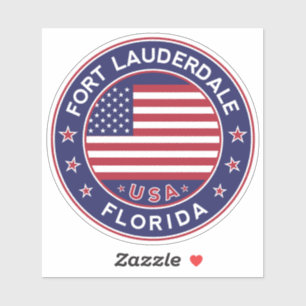 Adesivo Florida, Fort Lauderdale