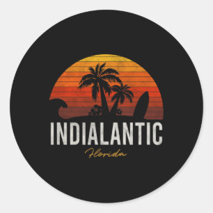 Adesivo Flórida Indialântica Flórida Flórida Fl Palms Féri