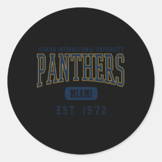 Adesivo Flórida Internacional Fiu Panthers Data Fundada