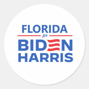 Adesivo Flórida para Biden Harris