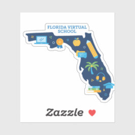 Adesivo Florida Virtual School - State Sticker