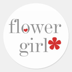 Adesivo Florista cinzento do texto