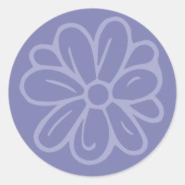 Adesivo Flower Garden Flower Blue