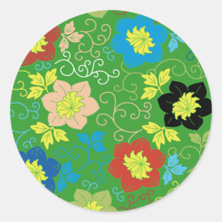 Adesivo flower pattern
