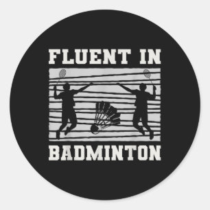 Adesivo Fluente Em Raquetes De Tênis De Badminton Diversão