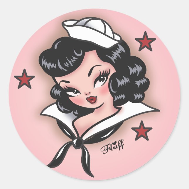 Adesivo Fluff Suzy Sailor Sticker (Frente)