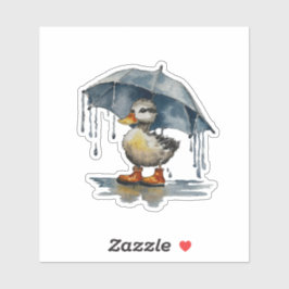 Adesivo Fluffy Ducking