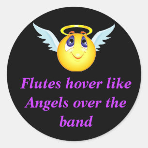 Adesivo Flute Angel Sticker