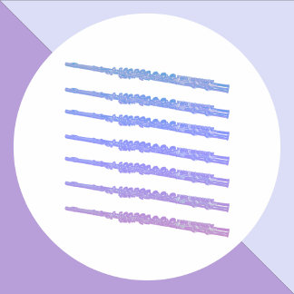 Adesivo Flute Music Pink Purple Blue