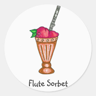 Adesivo Flute Sorbet Sticker