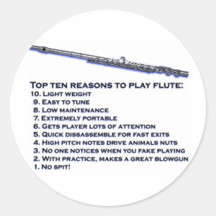 Adesivo Flute Top 10