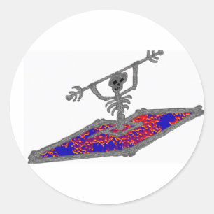 Adesivo Flutuador dos ossos do caiaque