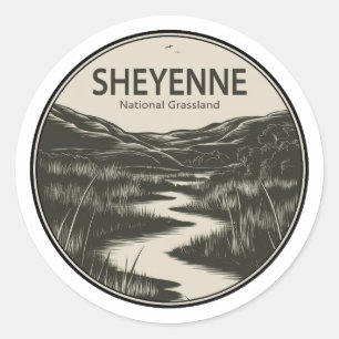 Adesivo Fluxo de Grassland Nacional de Sheyenne