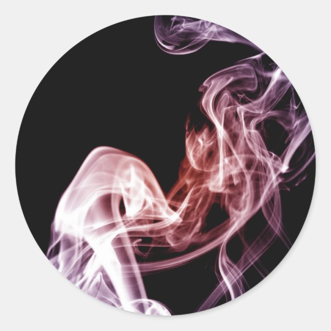 Adesivo Fluxo mágico - Vinheta fumante (Frente)