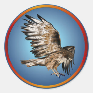 Adesivo Flying Hawk Sticker