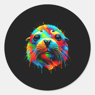 Adesivo Foca Leão Marinho 