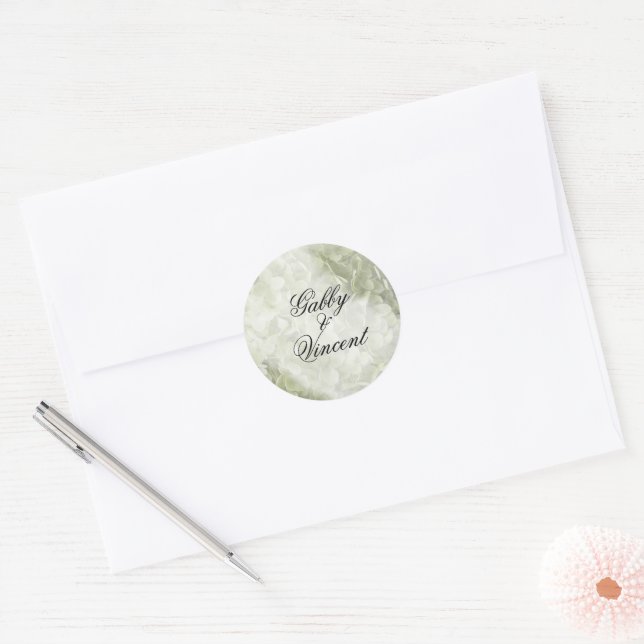 Adesivo Focas de Envelope de Casamento de Annabelle Hydran (Envelope)