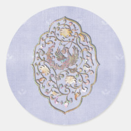 Adesivo Focas de envelopes azuis-claros para Casamento vin