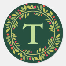 Foco de Envelope de Ferro Verde de Natal