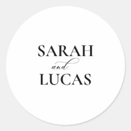 Adesivo Foco de Envelope Elegante de Na moda de Arca Chic