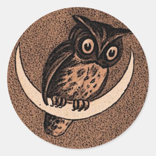Adesivo Foco de Envelope Owl (Frente)