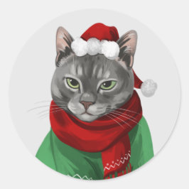 Adesivo Focos de Envelope de Cartão de Natal Maybelle Jone