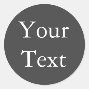 Adesivo Focos de Envelope de Cinza Escura com Texto Person