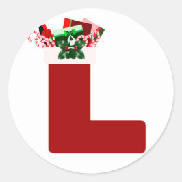 Adesivo Focos de Envelope de Natal