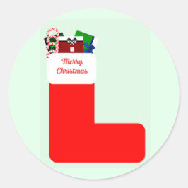 Adesivo Focos de Envelope de Natal