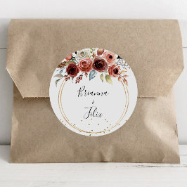 Adesivo Focos de Envelope Glitter Dourado Geométrico