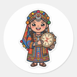 Adesivo Fofa Kawaii Amazigh Ber