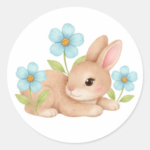 Adesivo Fofinho Coelhozinho Coelho Flores