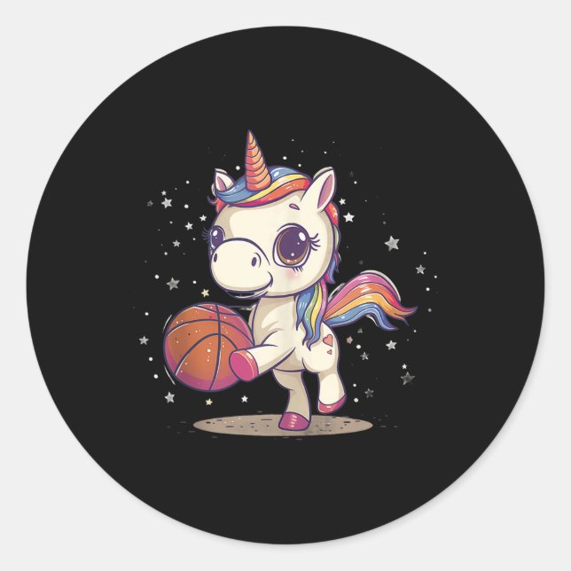 Adesivo Fofo de basquetebol Trabalho de arte de basquetebo (Frente)