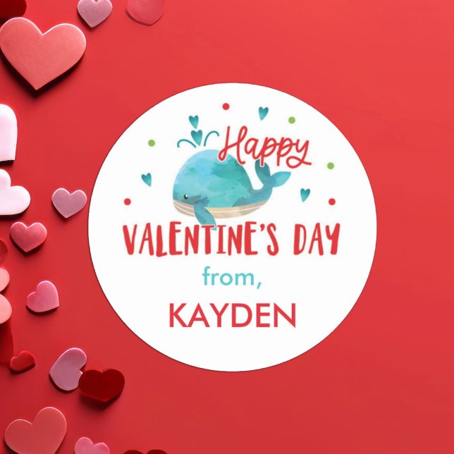 Adesivo Fofo Personalizado do Dia dos Namorados (Criador carregado)