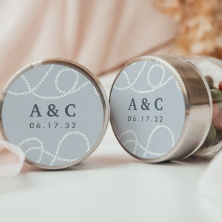 Adesivo Fog | Seaworthy Wedding Monogram