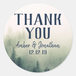 Adesivo Foggy Mountain Favor Sticker