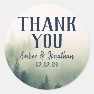 Adesivo Foggy Mountain Favor Sticker