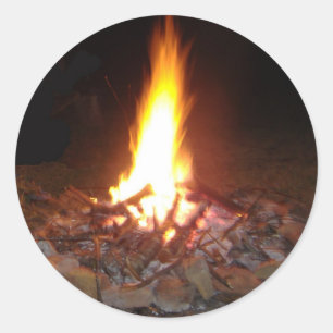 Adesivo Fogo do acampamento de Holliday
