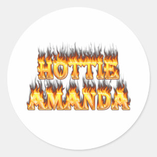 Adesivo Fogo e chamas de Hottie Amanda