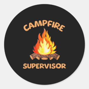 Adesivo Fogo Fogo do Supervisor de Campanha Exterior