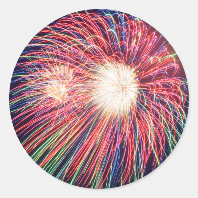 Adesivo Fogos de artifício (Frente)