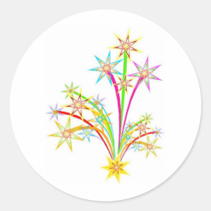 Adesivo Fogos de artifício de celebração