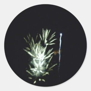 Adesivo Fogos de artifício! design de exibição no dia 4 de