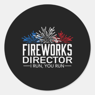 Adesivo Fogos De Artifício Diretor 4 De Julho