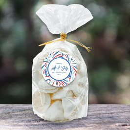 Adesivo Fogos de artifício festivos Festa de 4 de julho