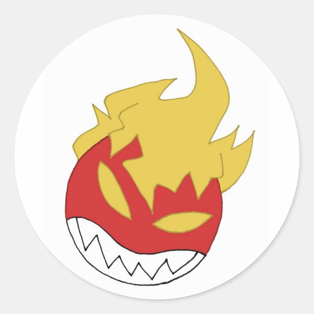 Adesivo foguete (Frente)